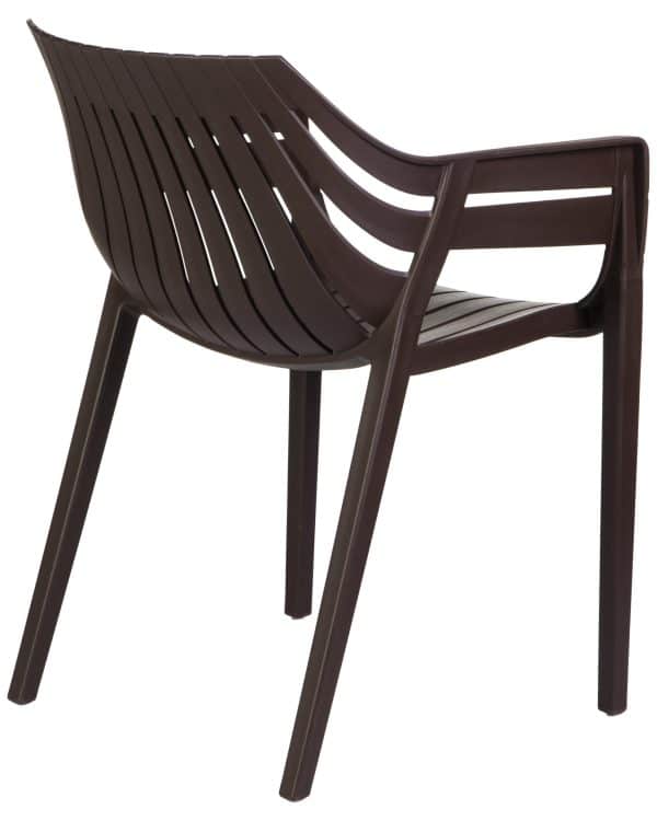 Стул обеденный LMZL-PP707, цвет коричневый — изображение 4