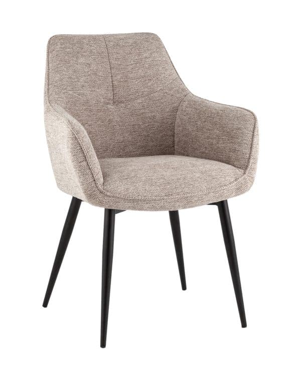 Стул обеденный Lynet рогожка светло-коричневый