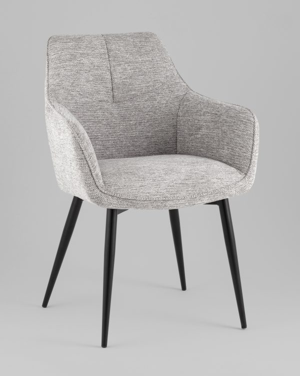 stul-obedennyj-lynet-rogozhka-svetlo-seryj-1 Стул обеденный Lynet рогожка светло-серый — изображение 2