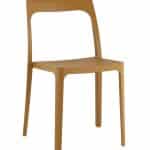 Стул обеденный Marty пластиковый охра