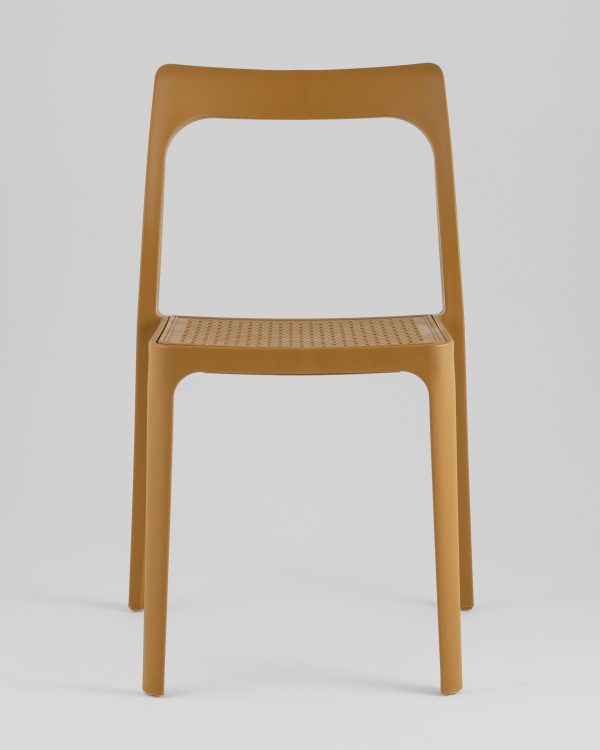 Стул обеденный Marty пластиковый охра — изображение 3