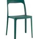 Стул обеденный Marty пластиковый темно-бирюзовый