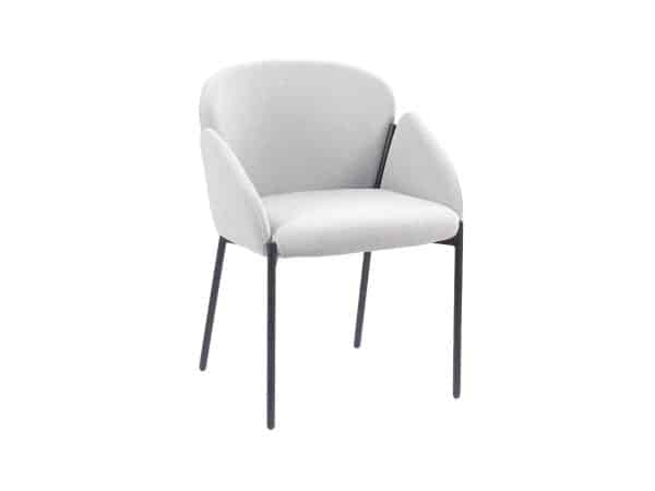 Стул обеденный Melia светло-серый