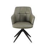 Стул обеденный Naya зеленый экокожа букле — изображение 3