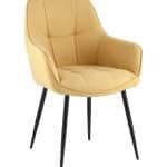 Стул обеденный Noa желто-коричневый