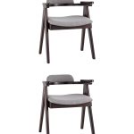 Стул обеденный OLAV серый 2 шт.