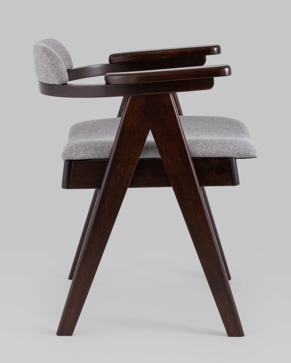 Стул обеденный OLAV серый 2 шт. — изображение 3