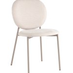 Стул обеденный Pip бежевый кремовые ножки