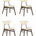 Стул обеденный TOR кремовый ПУ 4 шт.