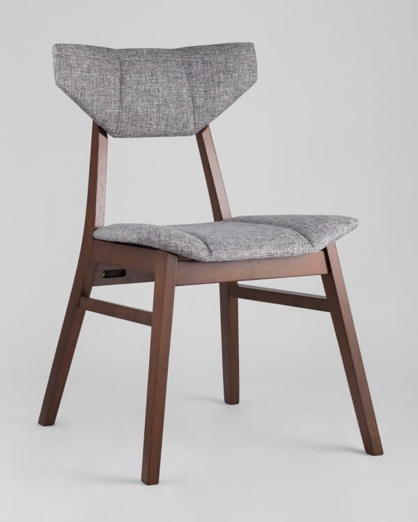 Стул обеденный TOR серый набор 4 шт. массив дерева — изображение 2