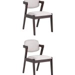 Стул обеденный VIVA светло-серый 2 шт.