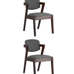 Стул обеденный VIVA темно-серый 2 шт.