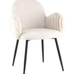 Стул обеденный Wave Stripes букле светло-серый