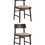 Стул ODEN коричневый 2 шт.