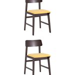 Стул ODEN S NEW желтый 2 шт.