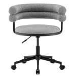 Стул офисный Ponty серый чёрные ножки