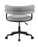 Стул офисный Ponty серый чёрные ножки — изображение 3