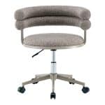 Стул офисный Ponty светло-коричневый бежевые ножки