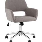 Стул офисный ROSS рогожка темно-серый