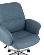 Стул офисный Simona голубой — изображение 5