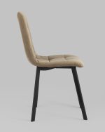 Стул Oliver Square велюр капучино — изображение 3