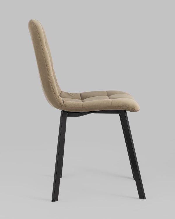 Стул Oliver Square велюр капучино — изображение 3