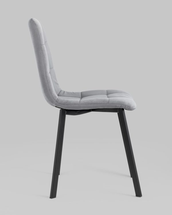 Стул Oliver Square велюр серый — изображение 3