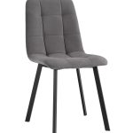 Стул Oliver Square велюр темно-серый