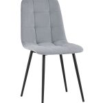 Стул Oliver велюр серый