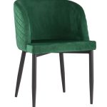 Стул Оскар велюр изумрудный