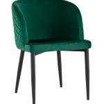 Стул Оскар велюр изумрудный