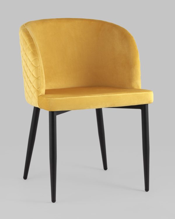 Стул Оскар велюр оранжевый — изображение 2
