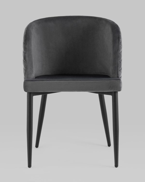Стул Оскар велюр серый 4 шт — изображение 3