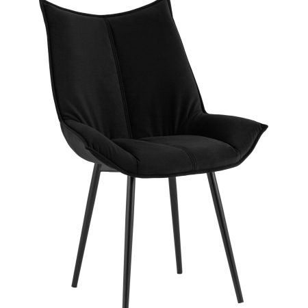 Стул Осло велюр черный