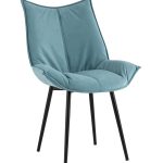 Стул Осло велюр пыльно-голубой
