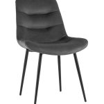Стул Остин велюр тёмно-серый