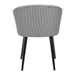 Стул Paola тёмно-серый с жаккардом — изображение 4