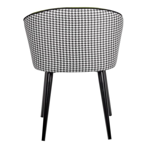 Стул Paola зеленый с жаккардом — изображение 4