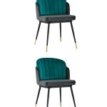 Стул Пенелопа бирюзовый 2 шт