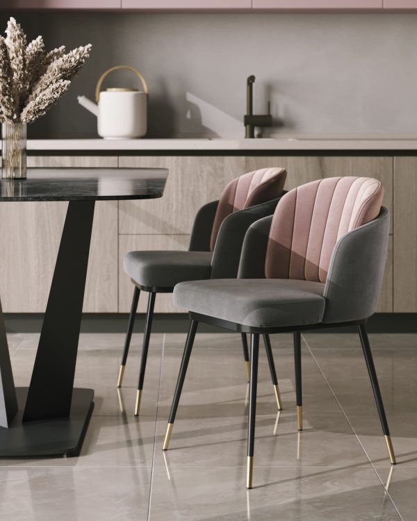 Стул Пенелопа темно-серый — изображение 3