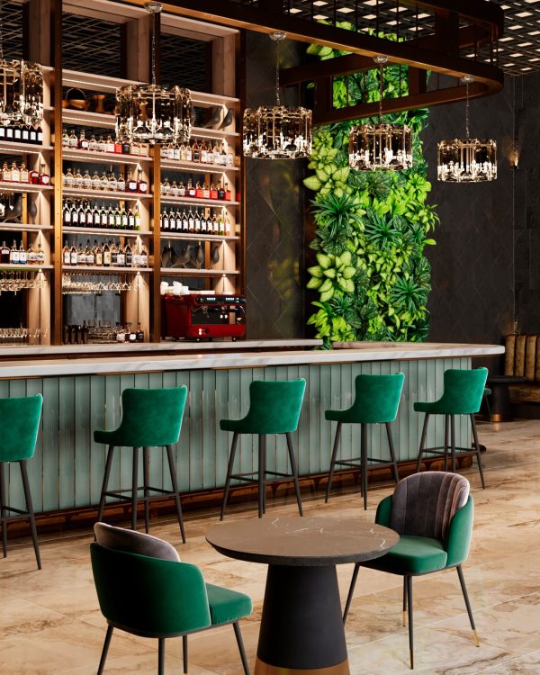 Стул Пенелопа зеленый — изображение 3