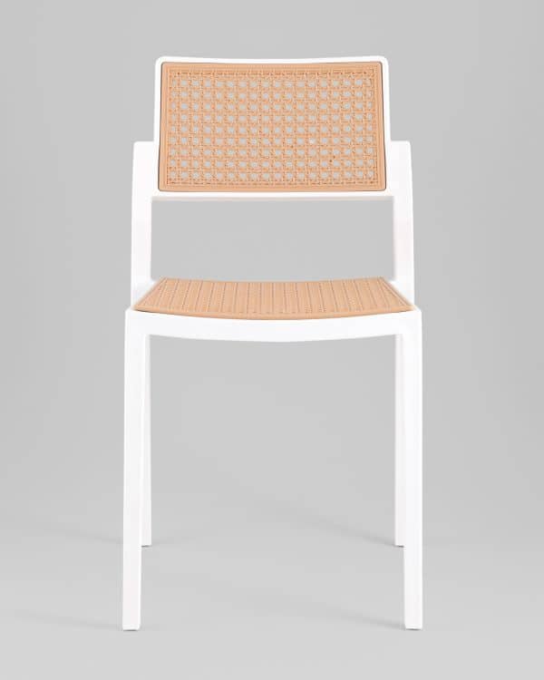 Стул пластиковый Milto белый — изображение 3