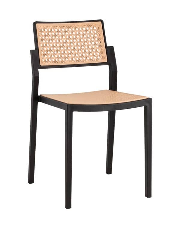 Стул пластиковый Milto черный