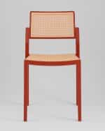 Стул пластиковый Milto красный — изображение 3