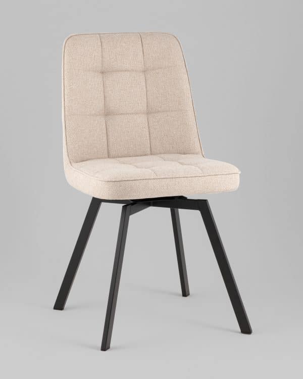 Стул Pleid вращающийся кремовый 2 шт. — изображение 2