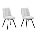 Стул Pleid вращающийся серый 2 шт.