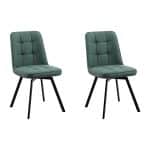 Стул Pleid вращающийся зеленый 2 шт.