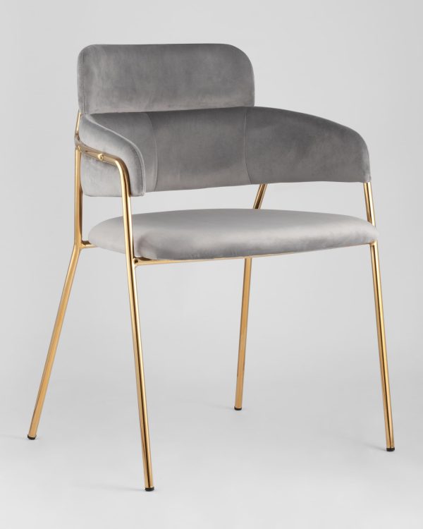 Стул Полин светло-серый 2 шт — изображение 2