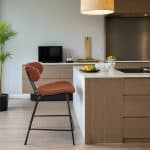 Стул полубарный Ant букле терракотовый — изображение 2