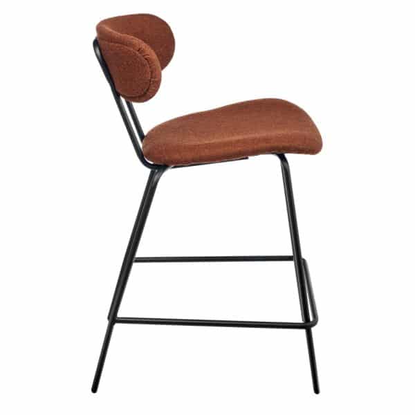 Стул полубарный Ant букле терракотовый — изображение 4